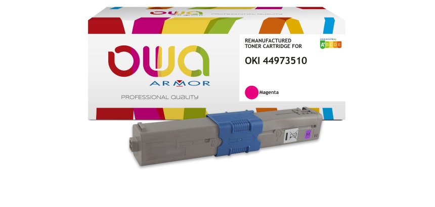Toner remanufacturé OWA - standard - pour OKI 44973509