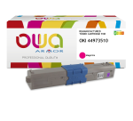 Toner remanufacturé OWA - standard - pour OKI 44973509