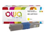 Toner remanufacturé OWA - standard - pour OKI 44973535