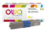Toner remanufacturé OWA - standard - pour OKI 44973535
