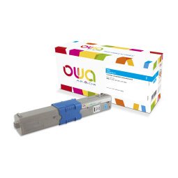 Toner remanufacturé OWA - standard - pour OKI 44973511