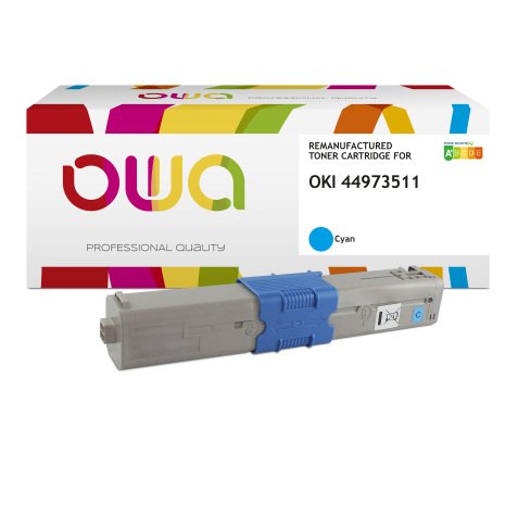 Toner remanufacturé OWA - standard - pour OKI 44973509