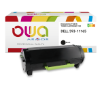 Toner remanufacturé OWA - standard - Noir - pour DELL 593-11165