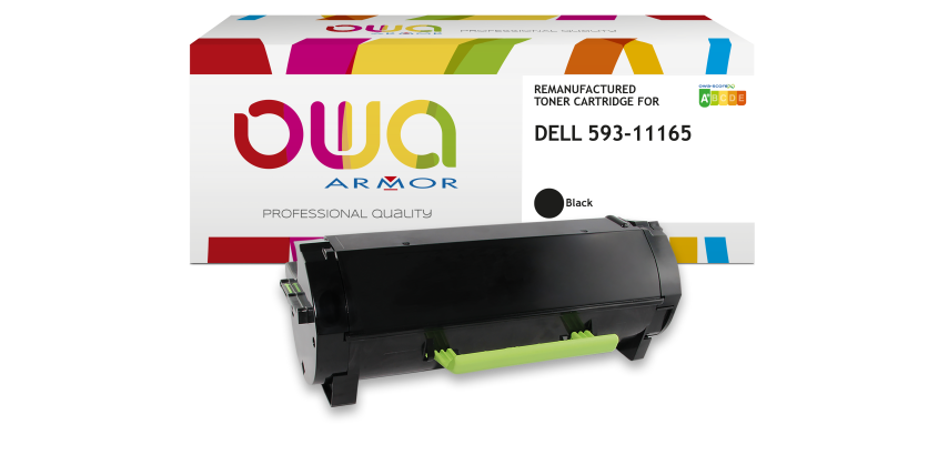 OWA Remanufactured Toner - Standard - Black - for DELL 593-11165