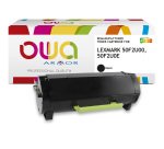 Toner remanufacturé OWA - très très haute capacité - Noir - pour LEXMARK 50F2U00, 50F2U0E