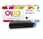 Toner remanufacturé OWA - haute capacité - Noir - pour OKI 45807111
