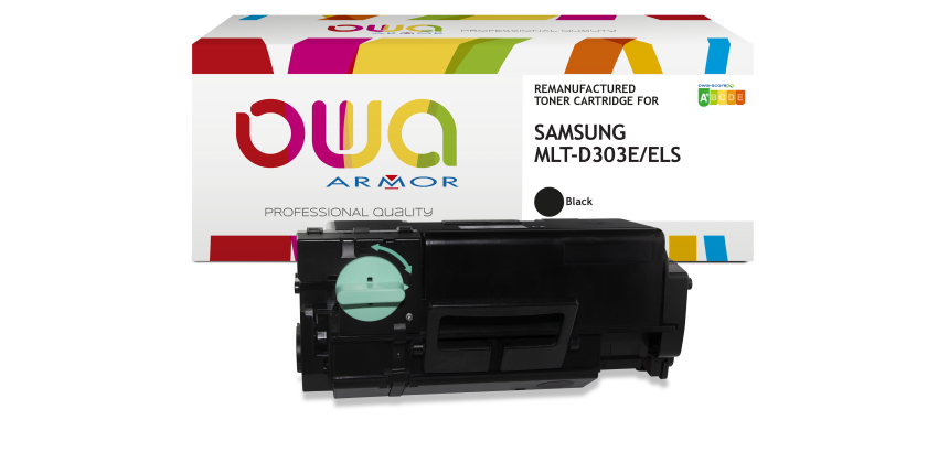 Toner remanufacturé OWA - standard - Noir - pour SAMSUNG MLT-D303E/ELS