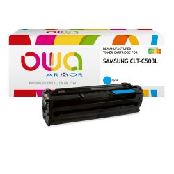 Toner remanufacturé OWA - haute capacité - pour SAMSUNG CLT-C 503 L/ELS