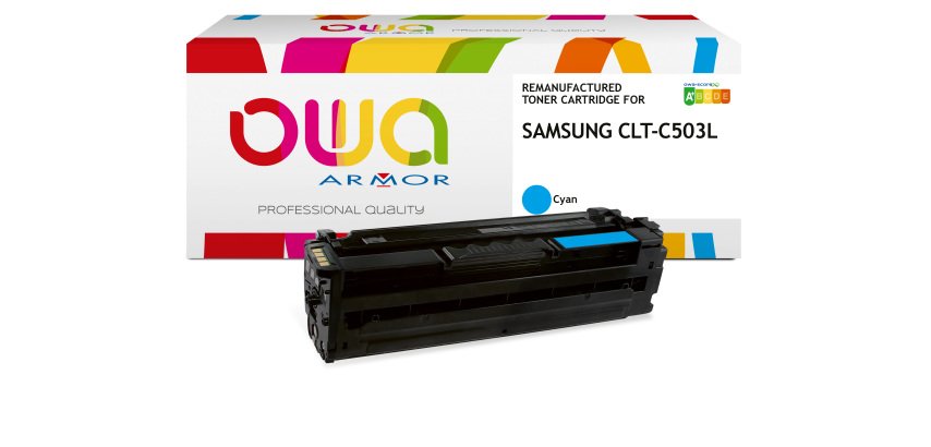 Toner remanufacturé OWA - haute capacité - pour SAMSUNG CLT-C503L/ELS