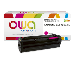 Toner remanufacturé OWA - haute capacité - pour SAMSUNG CLT-C503L/ELS