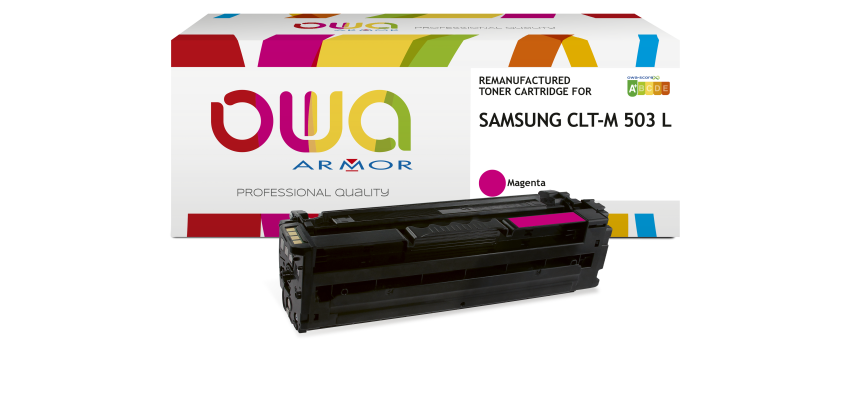 Toner remanufacturé OWA - haute capacité - pour SAMSUNG CLT-C503L/ELS
