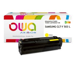 Toner remanufacturé OWA - haute capacité - pour SAMSUNG CLT-C 503 L/ELS