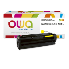 Toner remanufacturé OWA - haute capacité - pour SAMSUNG CLT-Y 503 L/ELS