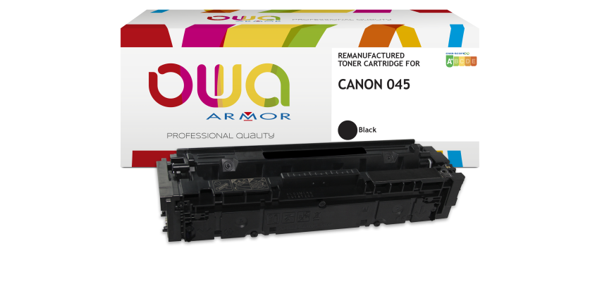 OWA Remanufactured Toner - Standard - Black - for CANON 045