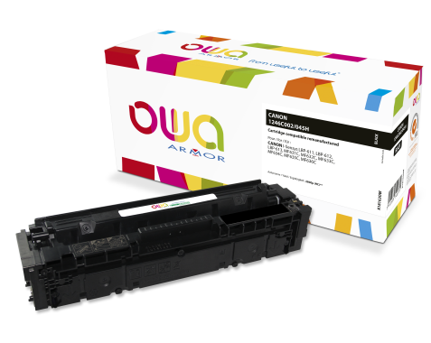 Toner remanufacturé OWA - haute capacité - Noir - pour CANON 045HK