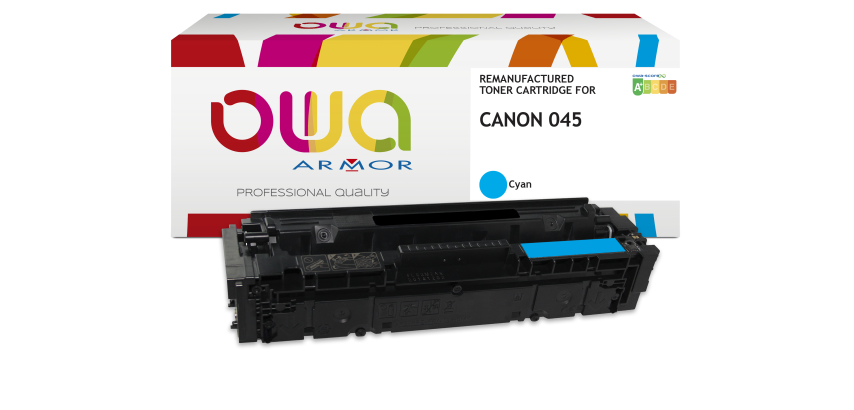 Toner remanufacturé OWA - standard - pour CANON 045C