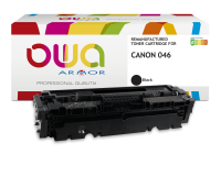Toner remanufacturé OWA - standard - Noir - pour CANON 046