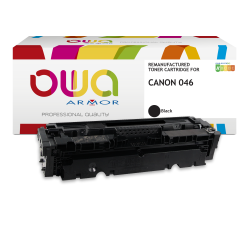 Toner remanufacturé OWA - standard - Noir - pour CANON 046