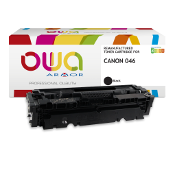 EN_Toner remanufacturé OWA - standard - Noir - pour CANON 046