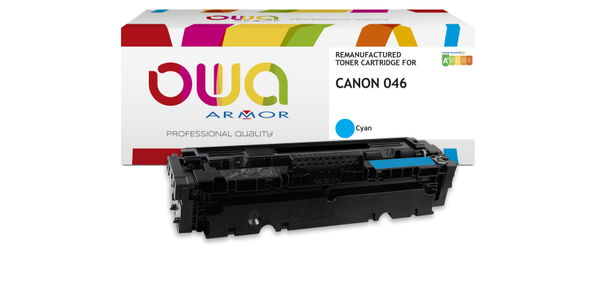 Toner remanufacturé OWA - standard - pour CANON 046
