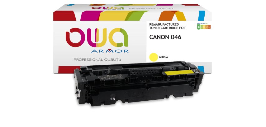 Toner remanufacturé OWA - standard - pour CANON 046C