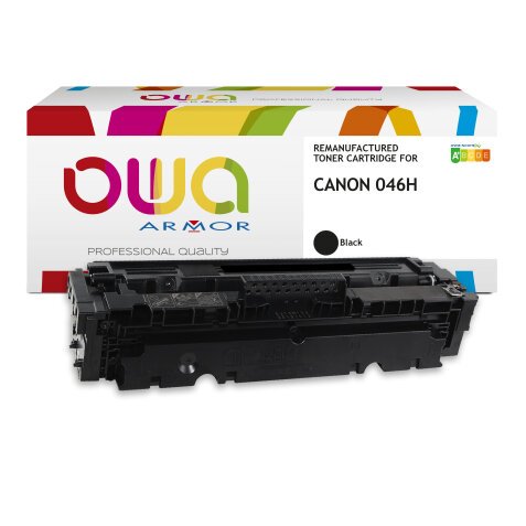 Toner remanufacturé OWA - haute capacité - Noir - pour CANON 046H