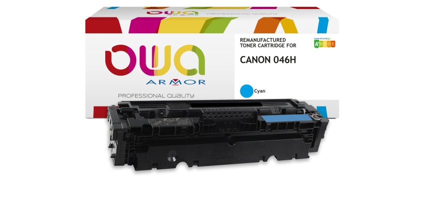Toner remanufacturé OWA - haute capacité - pour CANON 046HC