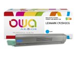 Toner remanufacturé OWA - standard - pour LEXMARK C925H2CG