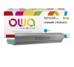 Toner remanufacturé OWA - standard - pour LEXMARK C925H2CG