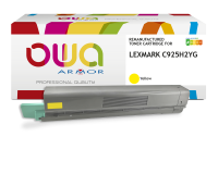 Gereviseerde toner OWA - standaard - voor LEXMARK C925H2CG