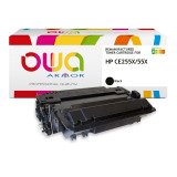 EN_Toner remanufacturé OWA - très très haute capacité - Noir - pour HP CE255X