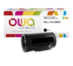 Toner remanufacturé OWA - haute capacité - Noir - pour DELL 593-BBRU
