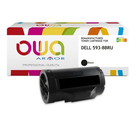 Gereviseerde toner OWA - hoge capaciteit - zwart - voor DELL 593-BBRU