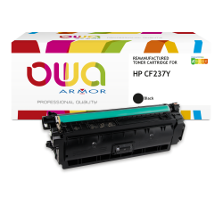 Toner remanufacturé OWA - haute capacité - Noir - pour HP CF237Y