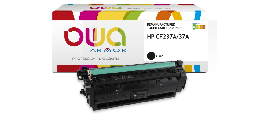 OWA wiederaufbereiteter Toner - Standard - Schwarz - für HP CF237A