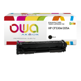 EN_Toner remanufacturé OWA - standard - Noir - pour HP CF530A