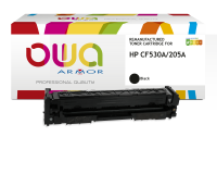 Toner remanufacturé OWA - standard - Noir - pour HP CF530A