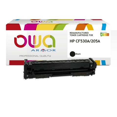 Toner remanufacturé OWA - standard - Noir - pour HP CF530A