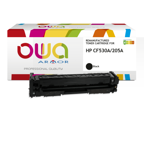 Toner remanufacturé OWA - standard - Noir - pour HP CF530A