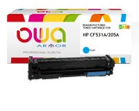 Toner remanufacturé OWA - standard - Cyan - pour HP CF531A