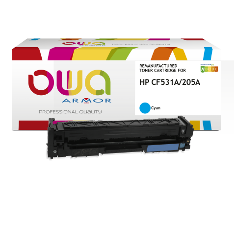 Toner remanufacturé OWA - standard - pour HP CF532A