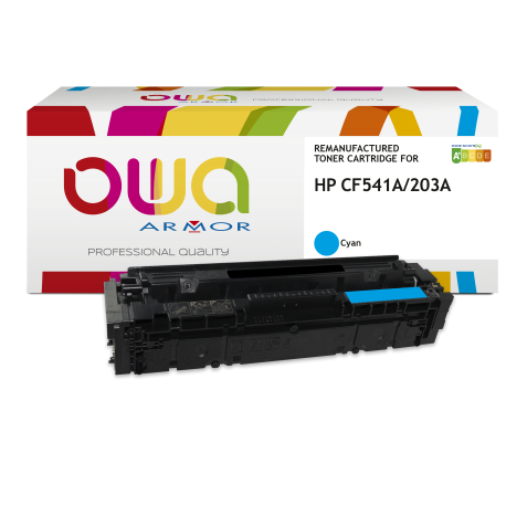 Toner remanufacturé OWA - standard - pour HP CF541A