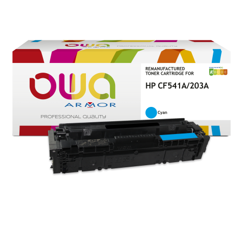 Toner remanufacturé OWA - standard - pour HP CF541A