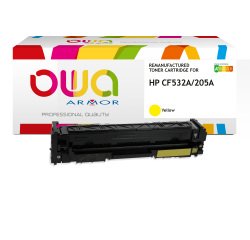 Toner remanufacturé OWA - standard - Jaune - pour HP CF532A