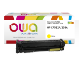 Toner remanufacturé OWA - standard - Jaune - pour HP CF532A