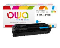 Toner remanufacturé OWA - haute capacité - pour HP CF541X