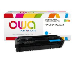 Toner remanufacturé OWA - haute capacité - pour HP CF542X