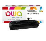 Toner remanufacturé OWA - haute capacité - Noir - pour HP CF540X