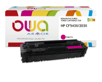 Toner remanufacturé OWA - haute capacité - pour HP CF541X