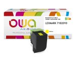 Toner remanufacturé OWA - standard - pour LEXMARK 71B20C0